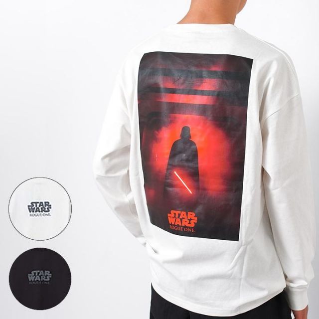 ロングTシャツ スターウォーズ ダースベイダー 長袖 カットソー 子供服 男の子 女の子 キッズ カジュアル トップス