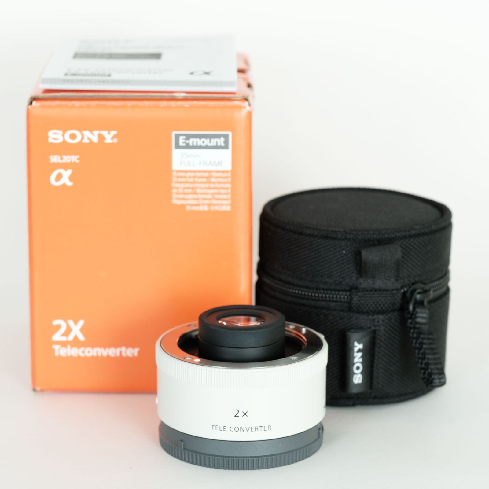 極美品] SONY 2x Teleconverter SEL20TC / ソニーEマウント 極美