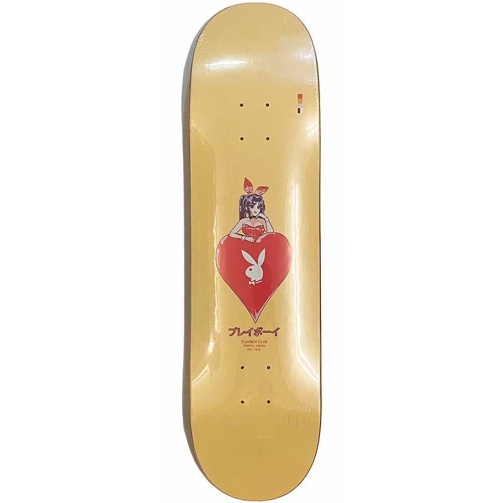 8.25 Color Bars x Playboy Ace of Hearts Skateboard DECK