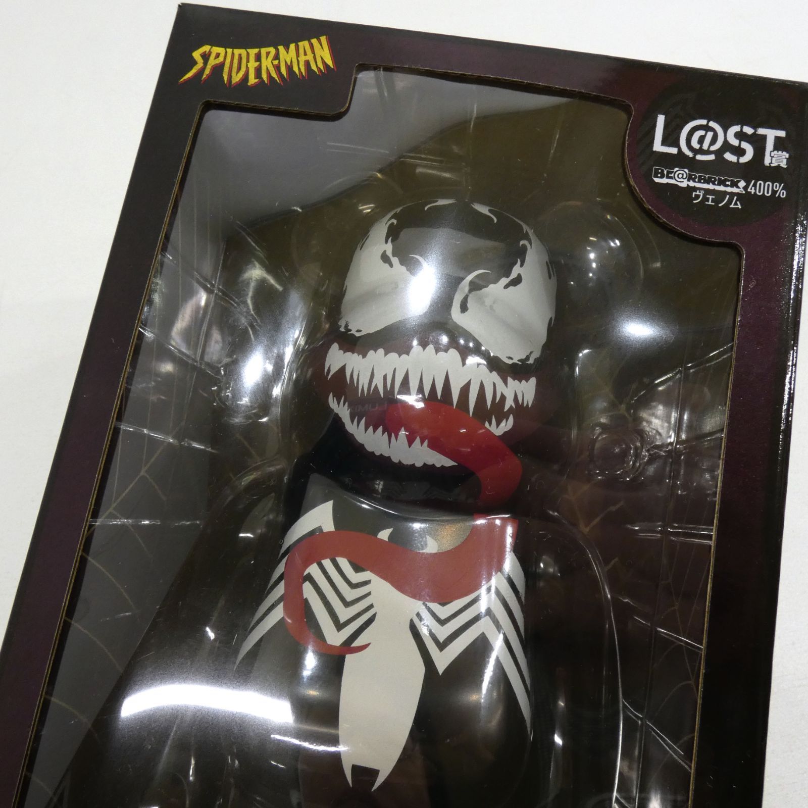 小牧店】未開封品 LAST賞 ヴェノム ベアブリック400％ ハッピー