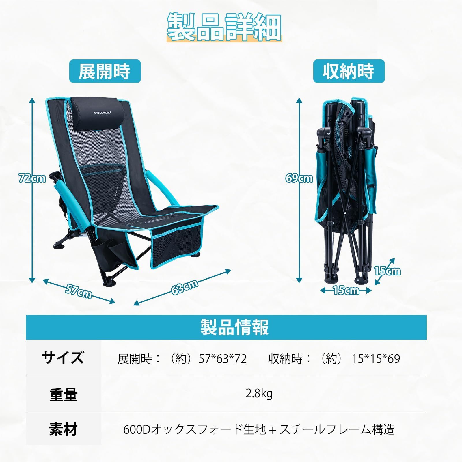 136kg耐荷重