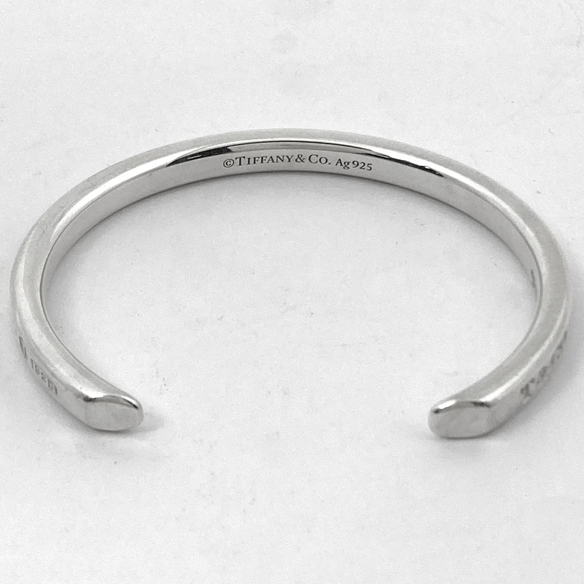 Tiffany & Co.メイカーズ ナローカフ バングル Ag925 【公式通販】