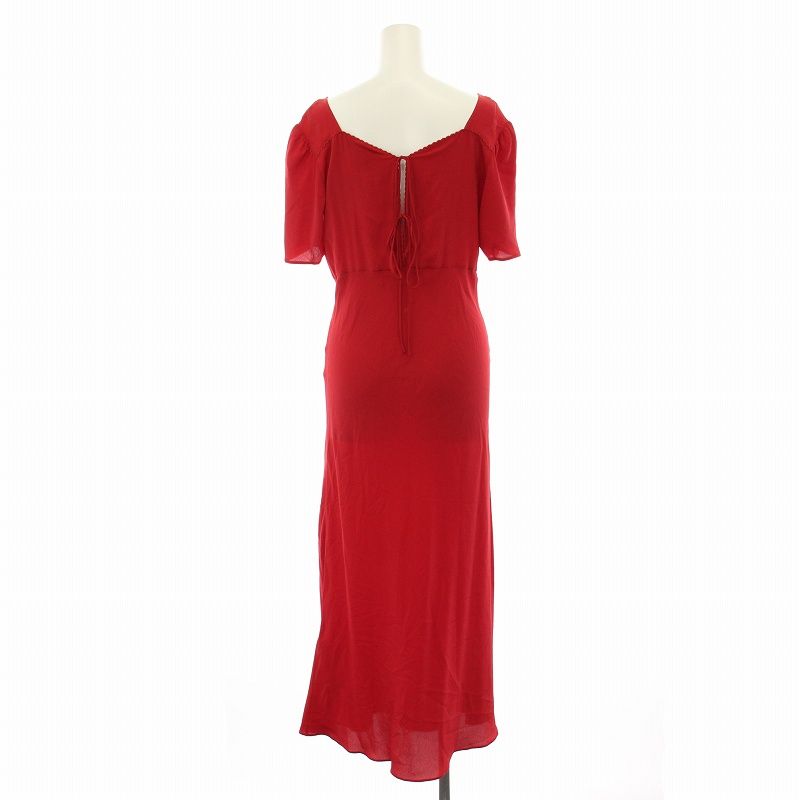 ヌメロ ヴェントゥーノ N° 21レッドワンピースドレス