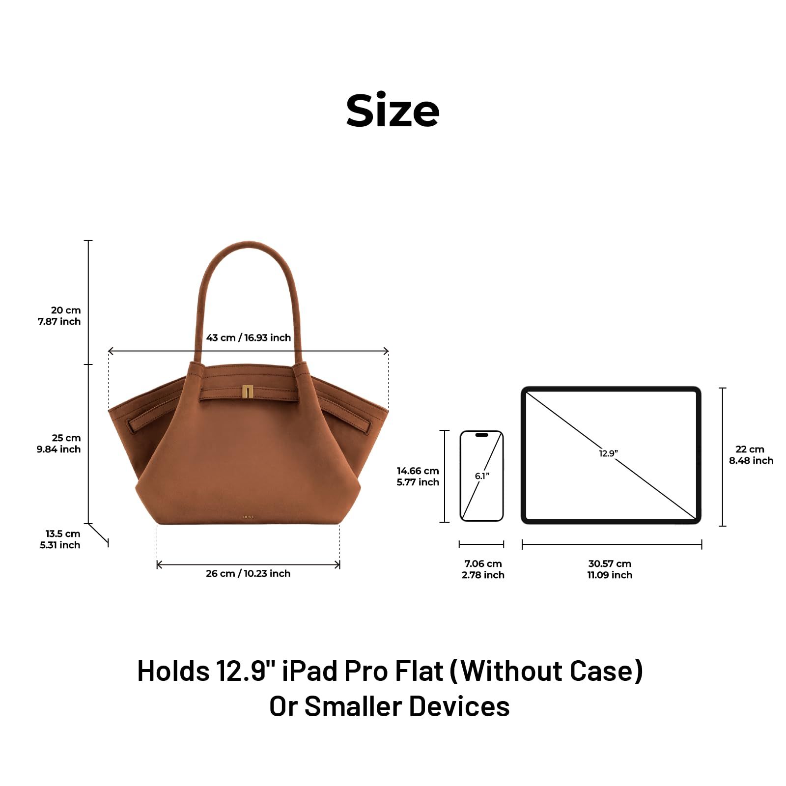 JW PEI Hanaミディアムトートバッグ