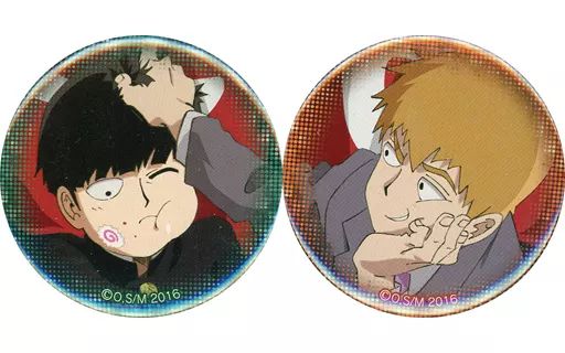 バッジ・ピンズ 注文 影山茂夫＆霊幻新隆(PASHセレクション) 缶バッジ