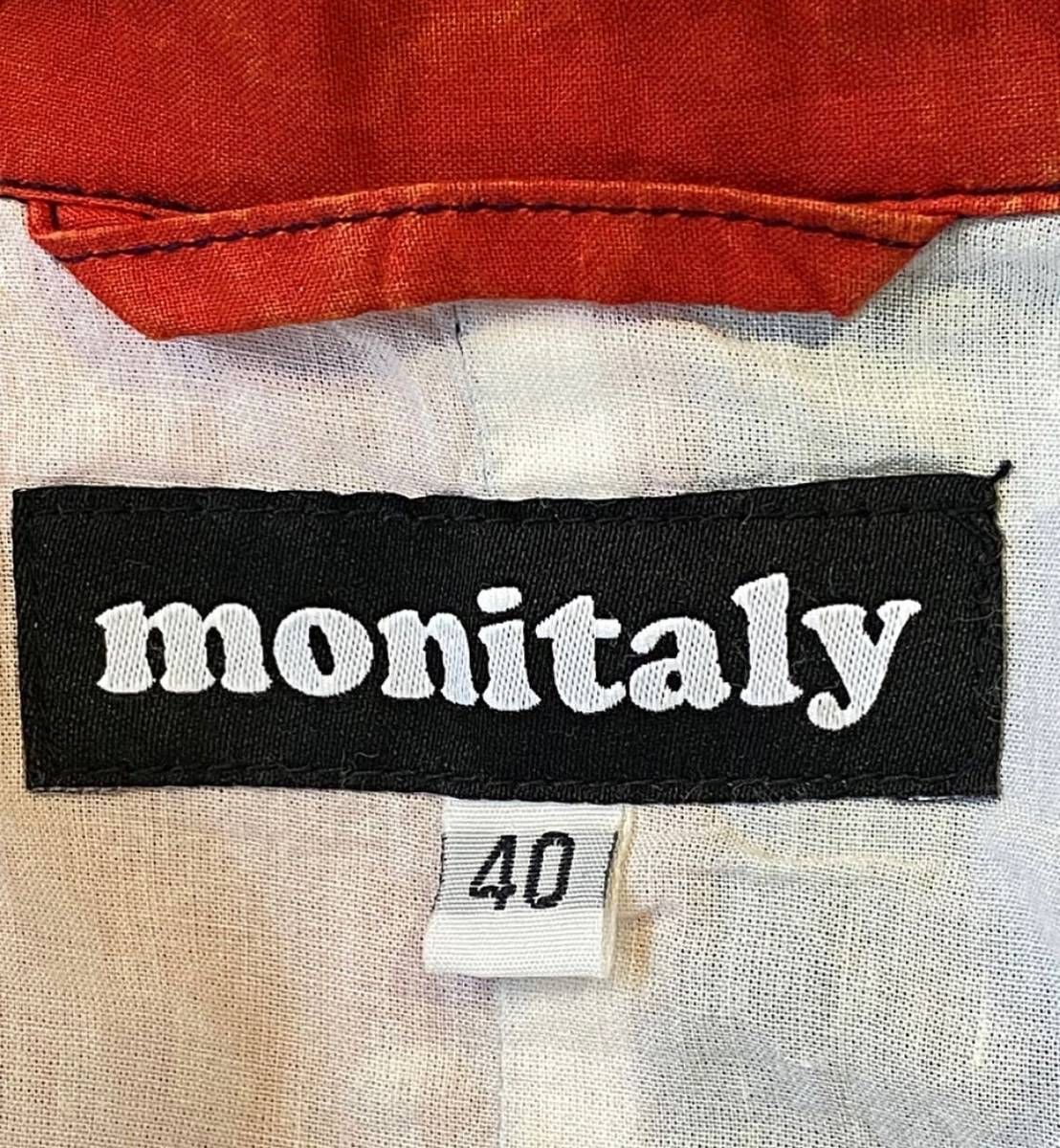 MONITALY/モニタリー /イタリアンジェイルジャケット40サイズ MONITALY/モニタリー /イタリアンジェイルジャケット40サイズ - メルカリ