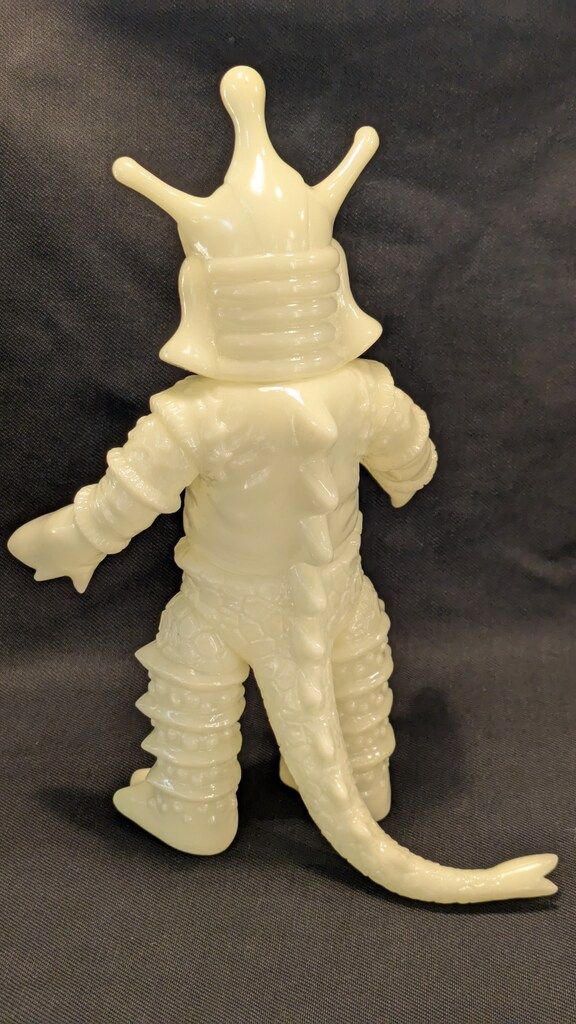 ブルマァク ミニ/VIN ザラブ星人 約90mm ピンク成型/白 90mm やまなや