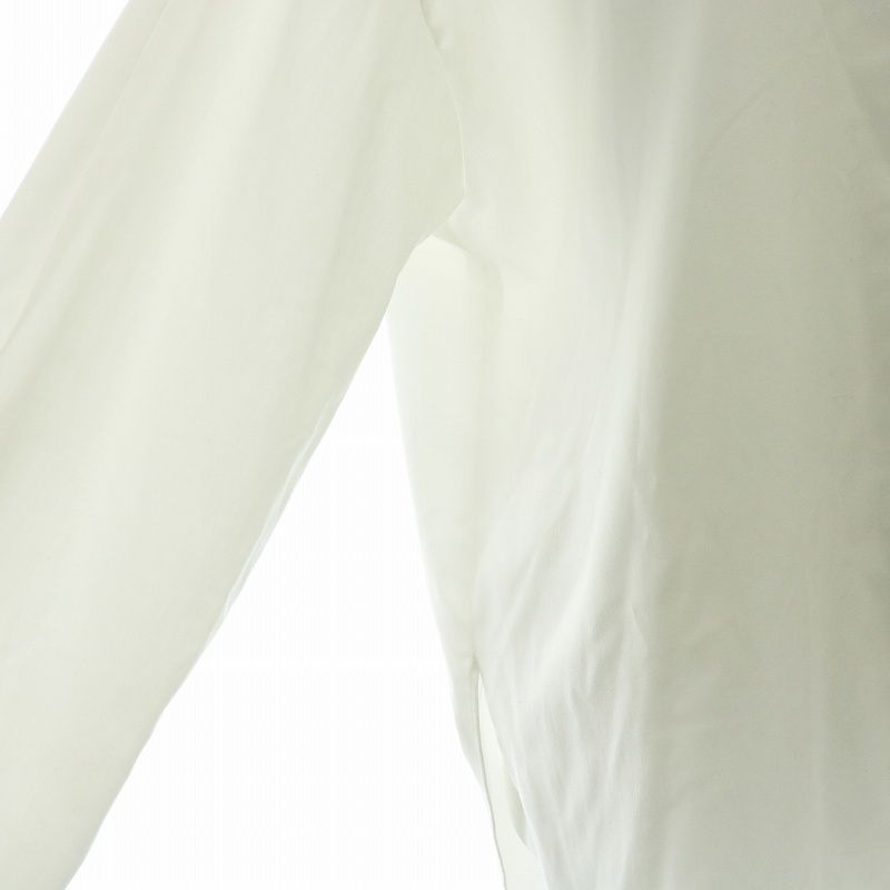 ADORE - 美品♪LE PHIL TRツイルスリットスリーブブラウス ホワイト ADORE - 美品♪LE PHIL TRツイルスリットスリーブブラウス