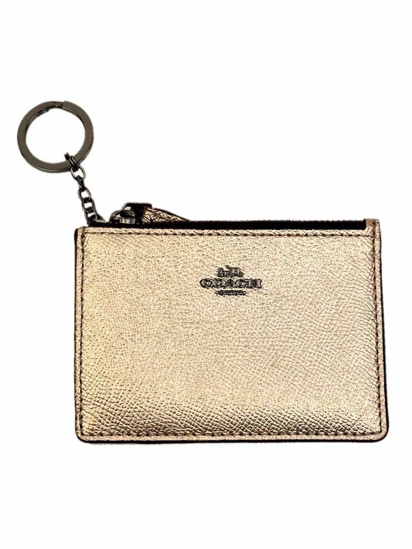 たしろ屋 COACH Mini Skinny ID Case メタリック 87077 | alamiah.edu.sa