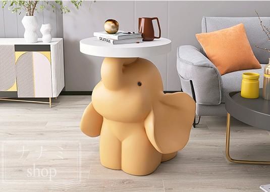 象のリビングルーム大型床置き装飾品ホームアクセサリーテレビキャビネットソファコーヒーテーブルベッドサイドテーブル新築祝いギフト