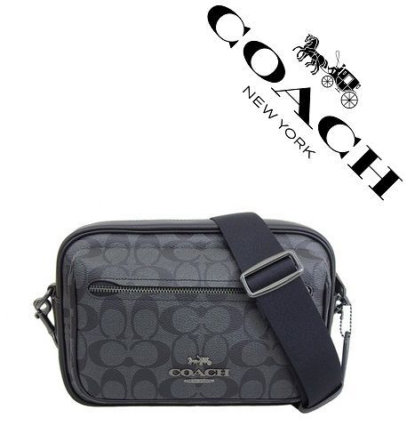 コーチ]ショルダーバッグ 斜め掛けバッグ ブラック COACH CJ510