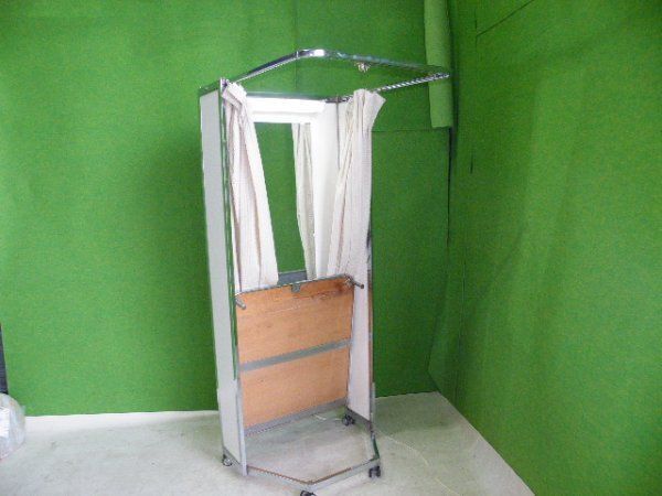 発送もOK) 折り畳み式フィッティングルーム キャスター付き□試着室