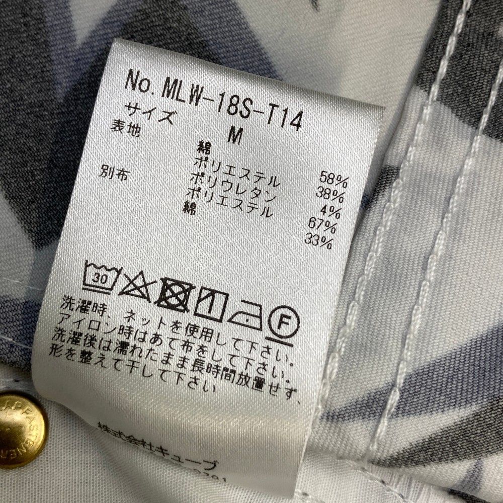 サイズ：M MARK&amp;LONA マークアンドロナ  ショートパンツ 総柄 ホワイト系 [240101471801] ゴルフウェア レディース ストスト サイズ：M MARK&LONA マークアンドロナ ショートパンツ 総柄
