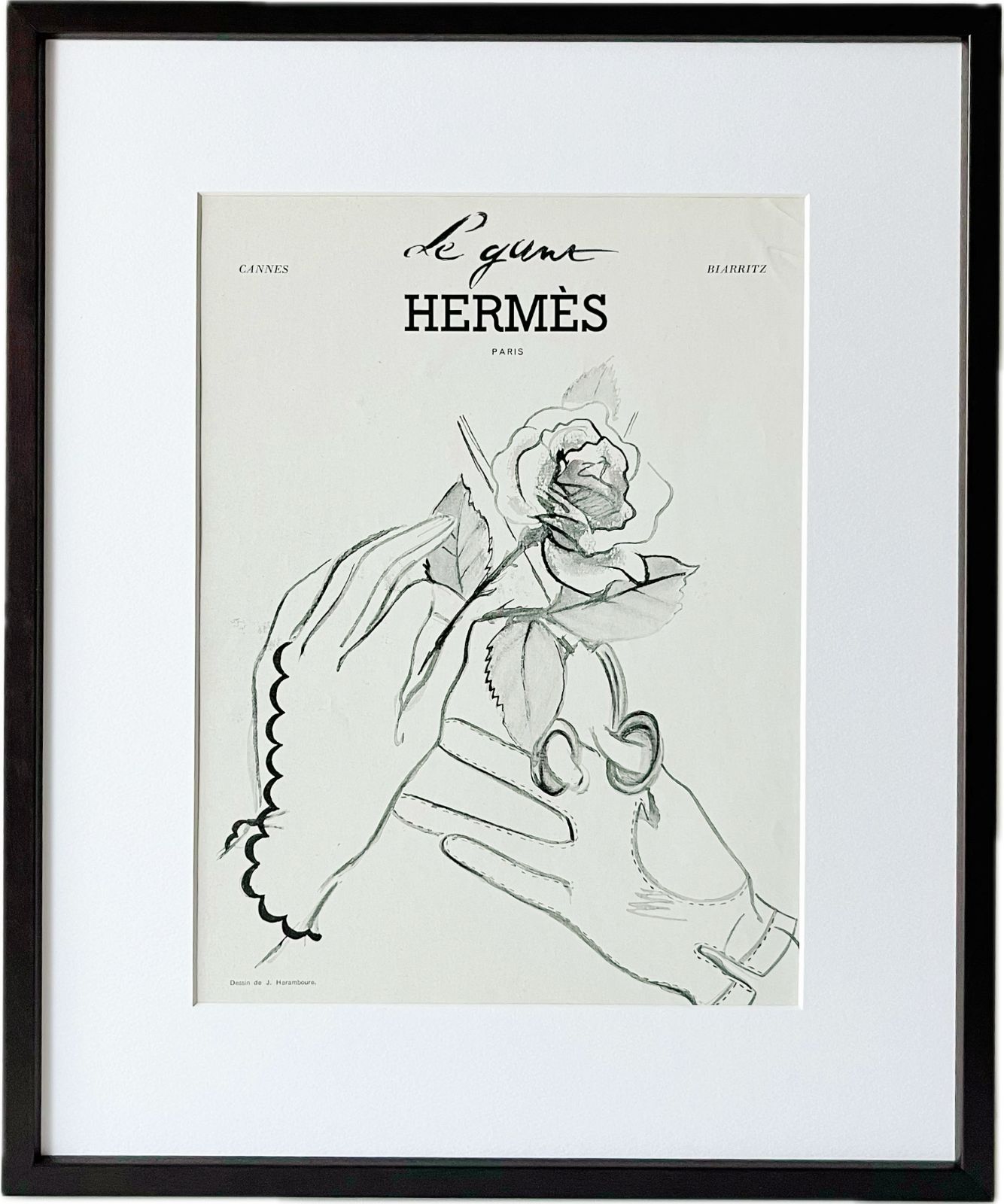 超お得！！1941 広告＞HERMES エルメス ポスター ヴィンテージ