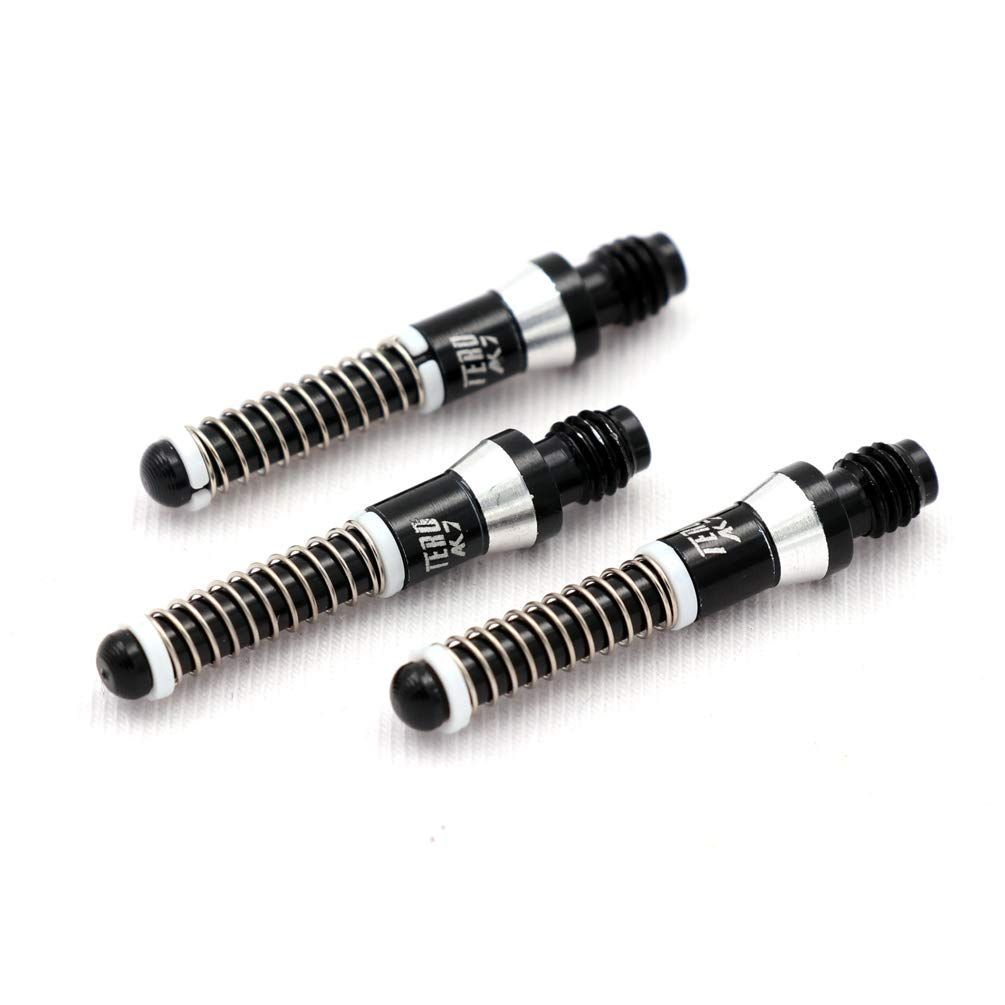Black Scorpion CUESOUL TEROシステムAK7伸縮式内蔵アルミ素材ダーツシャフト、3個セット-B32.2mm (CS-AK7L-1B32-88)