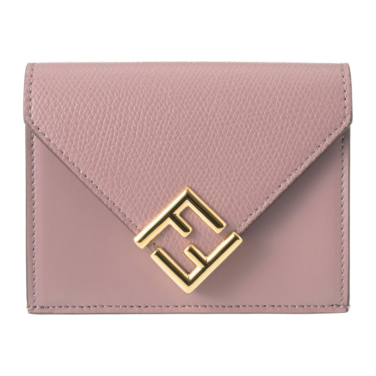 新品 フェンディ FENDI 3つ折り財布 FFダイヤモンド ダスティモーブ 