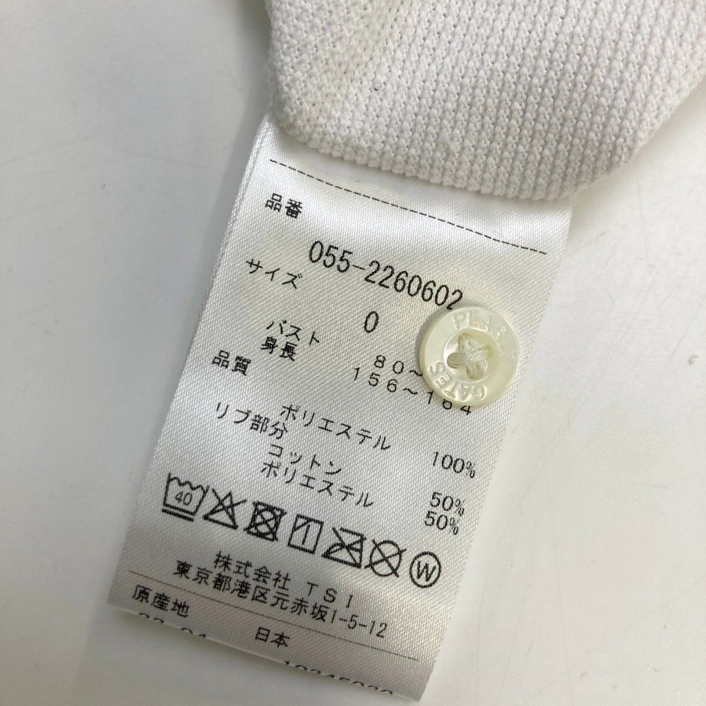 サイズ：0 PEARLY GATES パーリーゲイツ 2022年 2260602 半袖
