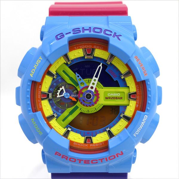 CASIO カシオ G-SHOCK デジアナ 中野シロウコラボ MAN BOX GA-110F-2JR メンズ MEN 男性 ボーイズ 紳士 腕時計 うでとけい ウォッチ Watch クォーツ ブランド