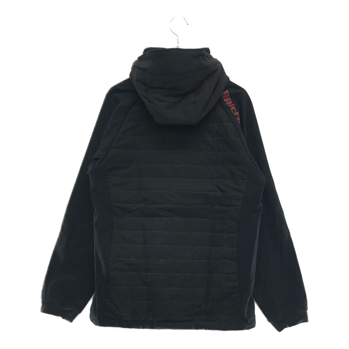 中古 メンズ ブリーフィング BRIEFING フルジップアウター XL 黒 中綿 