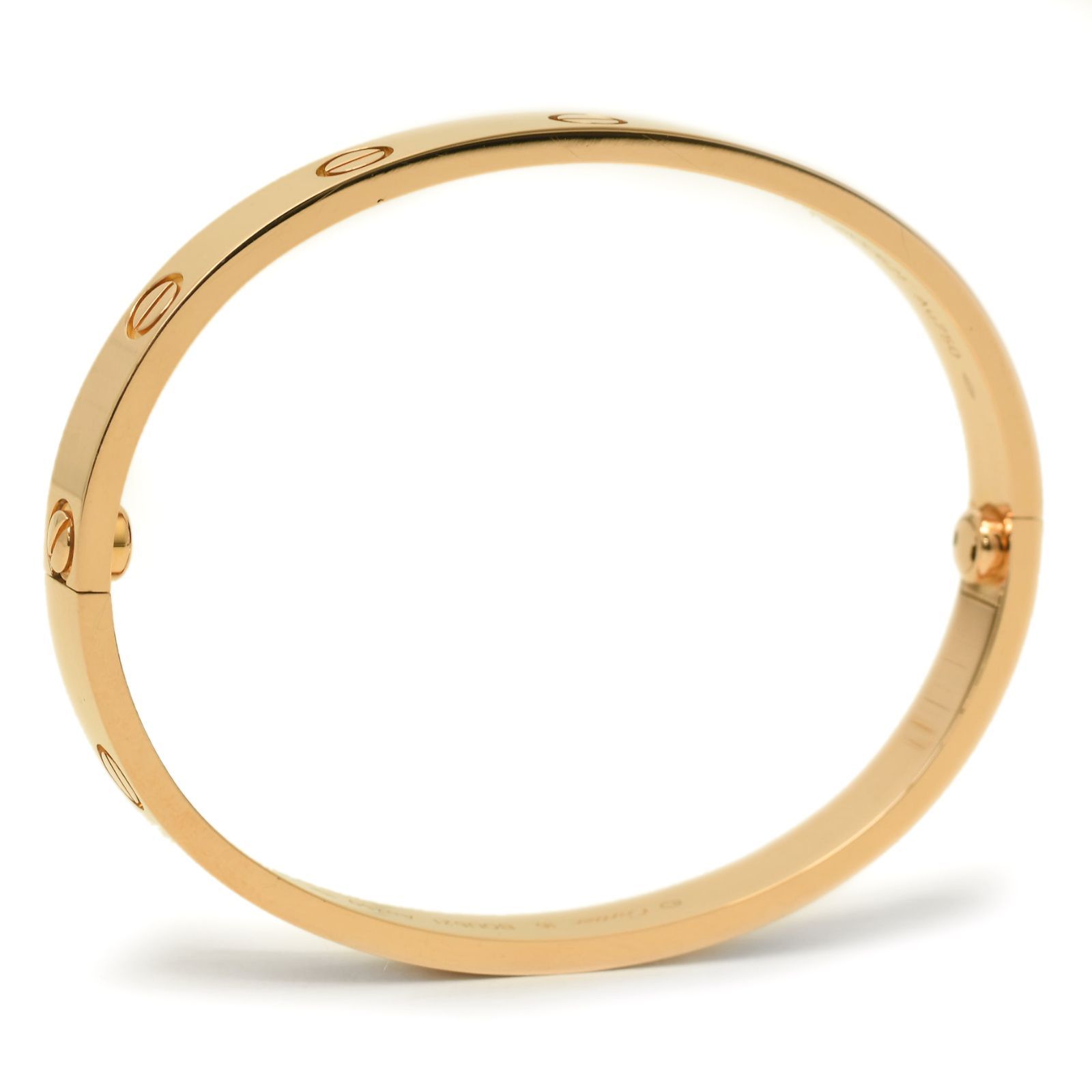 カルティエ ラブ サークル Au750 ブレスレット 16/18 Cartier カルティエ Au750 Loveブレスレット 30.0g #16