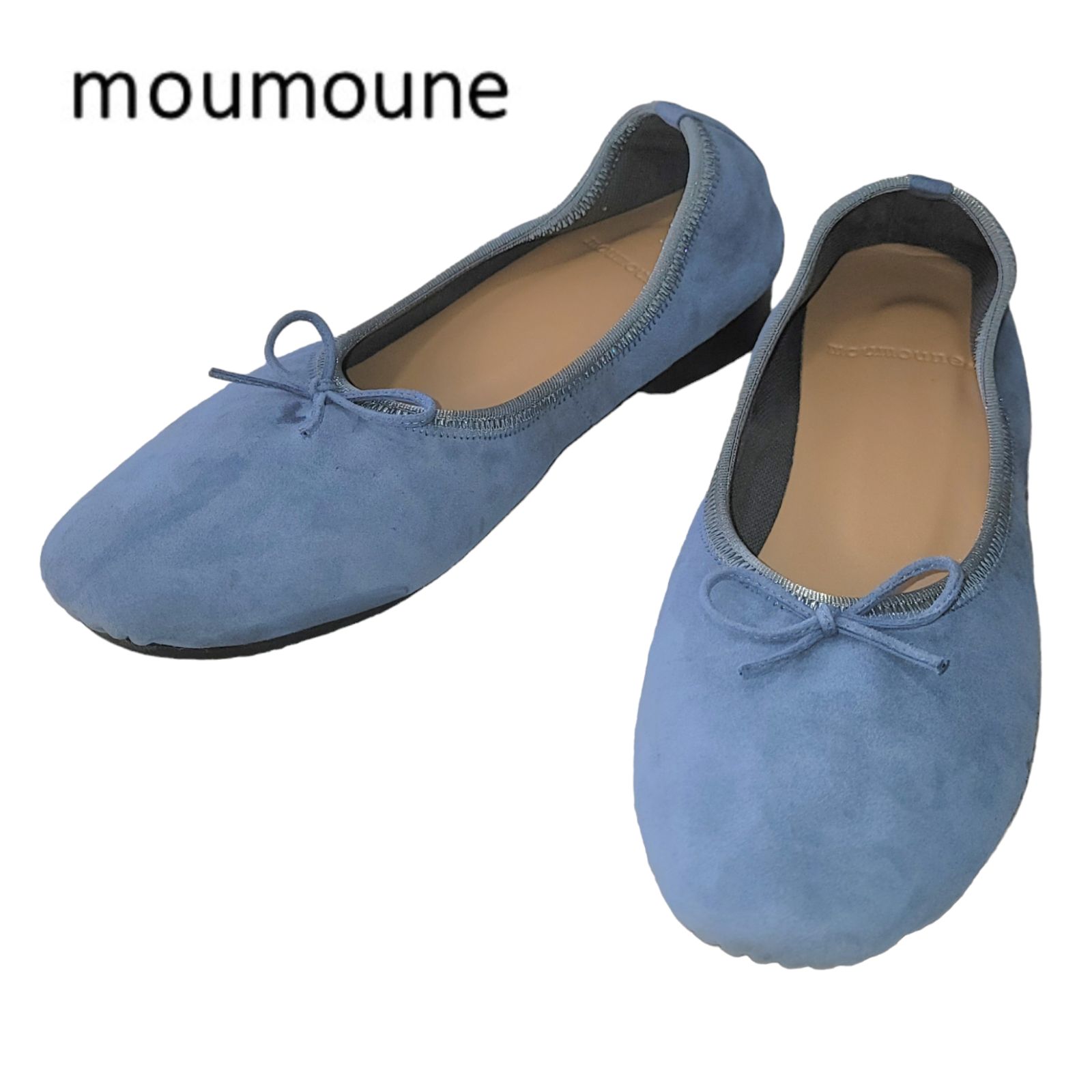 数回のみ着用】◇極美品◇ ムゥムゥヌゥ moumoune バレエシューズ MP