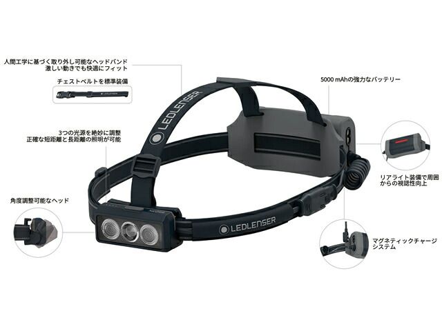 レッドレンザー(LED LENSER) LEDヘッドライト NEO9R（充電タイプ