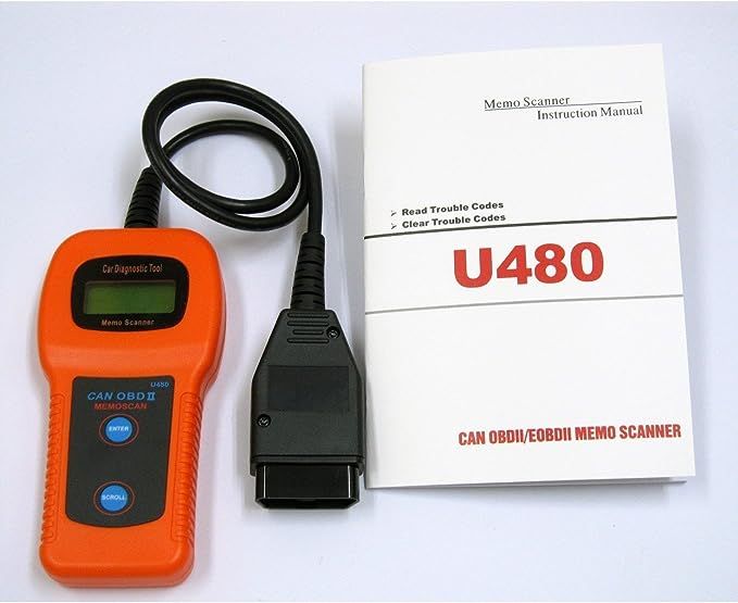 OBD2 MINI スキャンツール OBD2 U480 コードスキャナー 故障診断機 CAN コードリーダー A0327U ::73144  MIYABI メルカリ