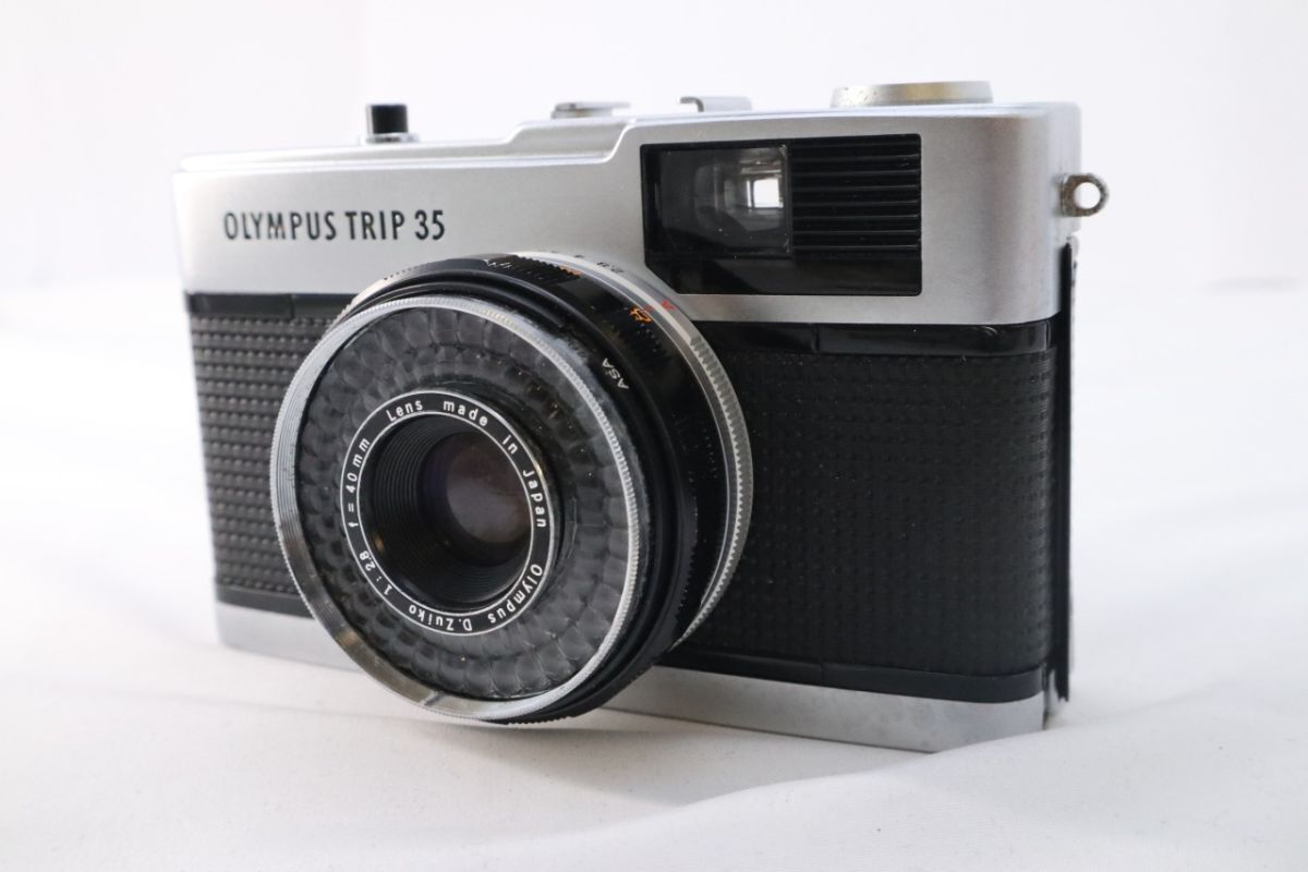 Olympus オリンパス TRIP 35 シルバーボディ コンパクトフィルムカメラ