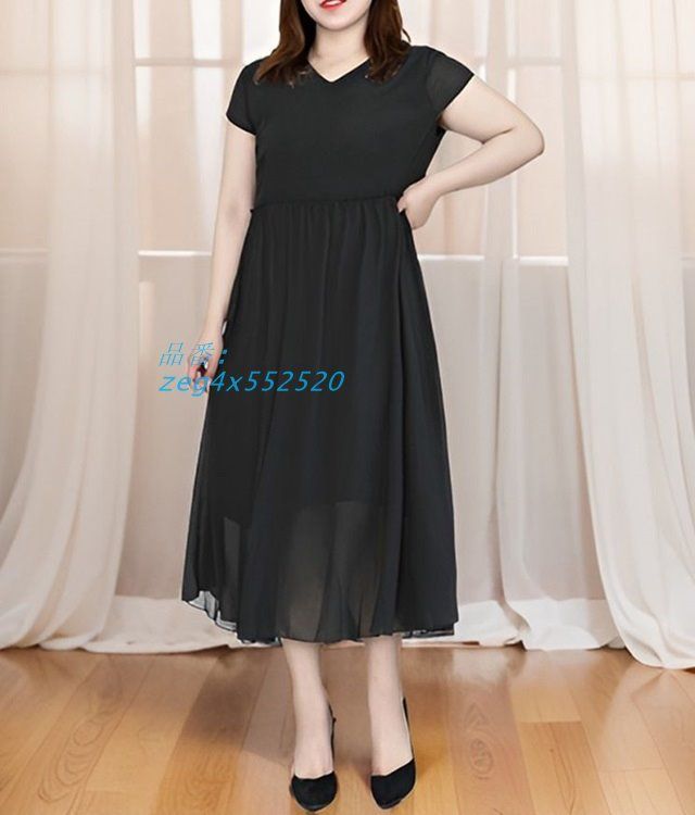 ワンピース 夏 レディース ワンピース 大きいサイズ 半袖 9L 11L 半袖 袖あり 10L 6L 無地 結婚式 8L 7L シフォン ワンピース パーティードレス 5L シンプル zeg4x552520