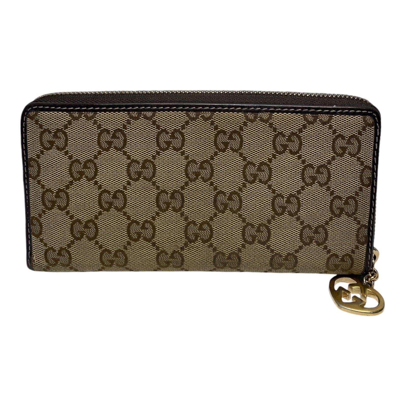 新品同様‼️ グッチ GUCCI 財布 長財布 GGキャンバス インター