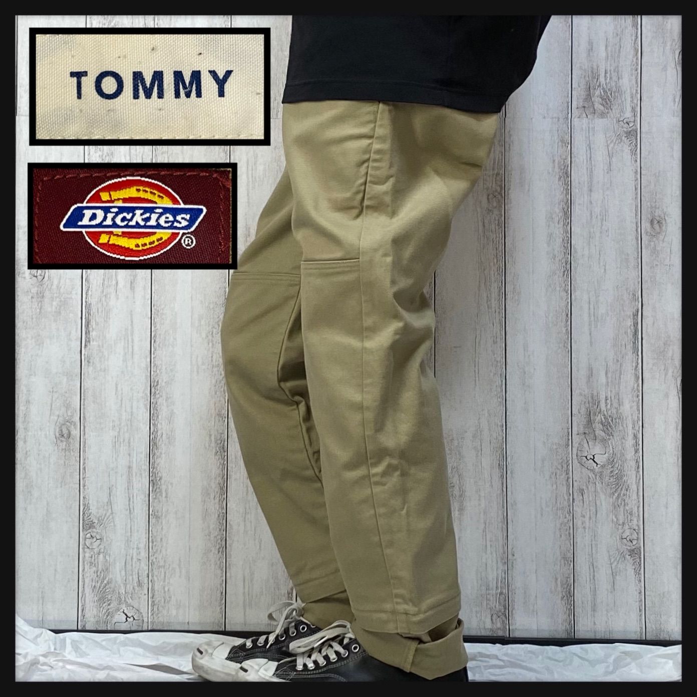 tommy×dickiesチノパン