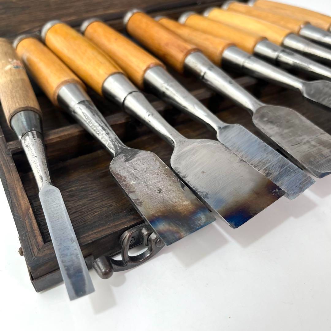 大工道具 鑿10本セット