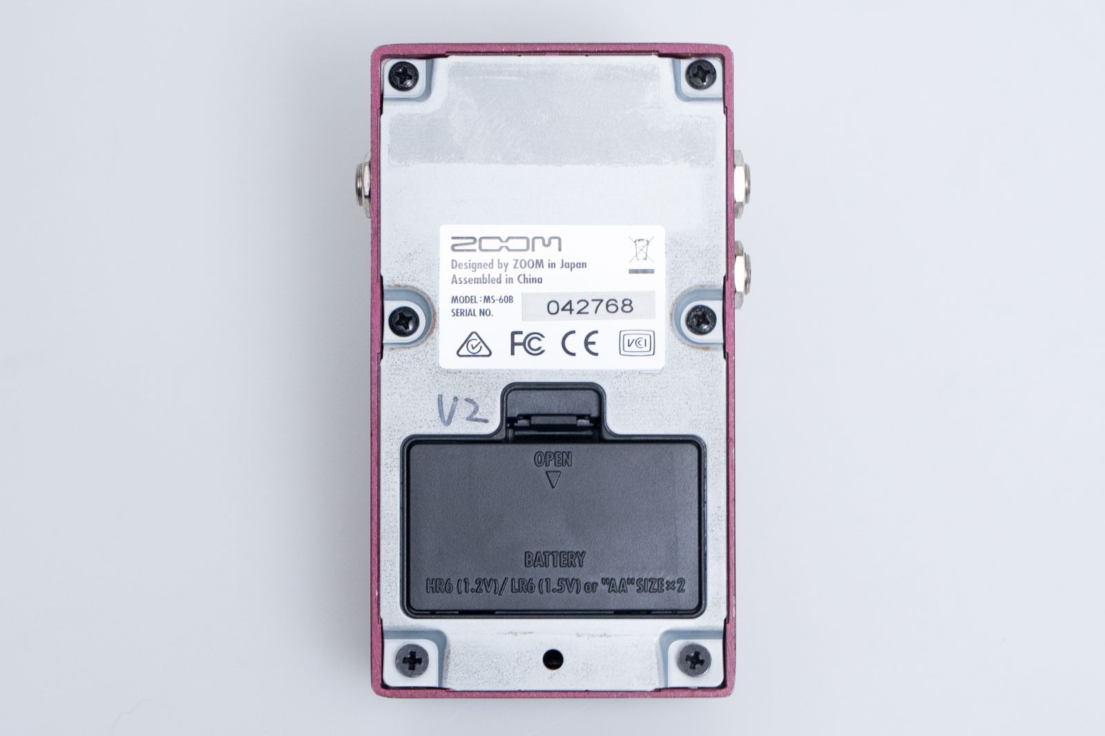 限定カラー　ZOOM MS-60B(HUMPBACK Mod) 限定カラー ZOOM MS-60B(HUMPBACK Mod) ZOOM MS-60B HUMPBACK