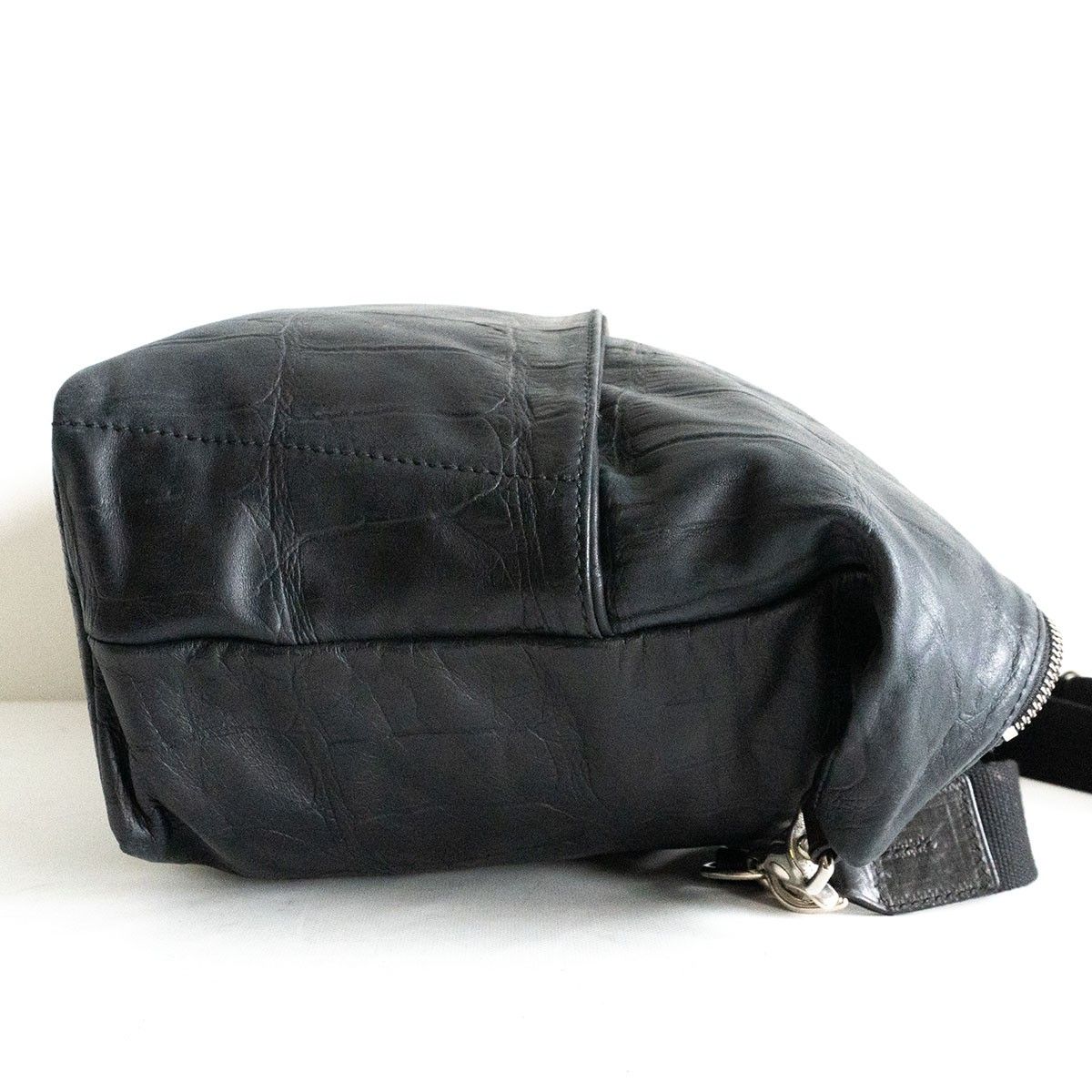 【美品】Daniel&Bob JASMINEクロコ　2way ショルダーバッグ 高級品】 DANIEL&BOB 【JASMINE クロコ型押し 2WAY 】ジャスミン