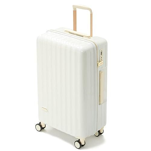Milk white_S（36*25*57cm,拡張付き,機内持込) [Spyplan] スーツケース