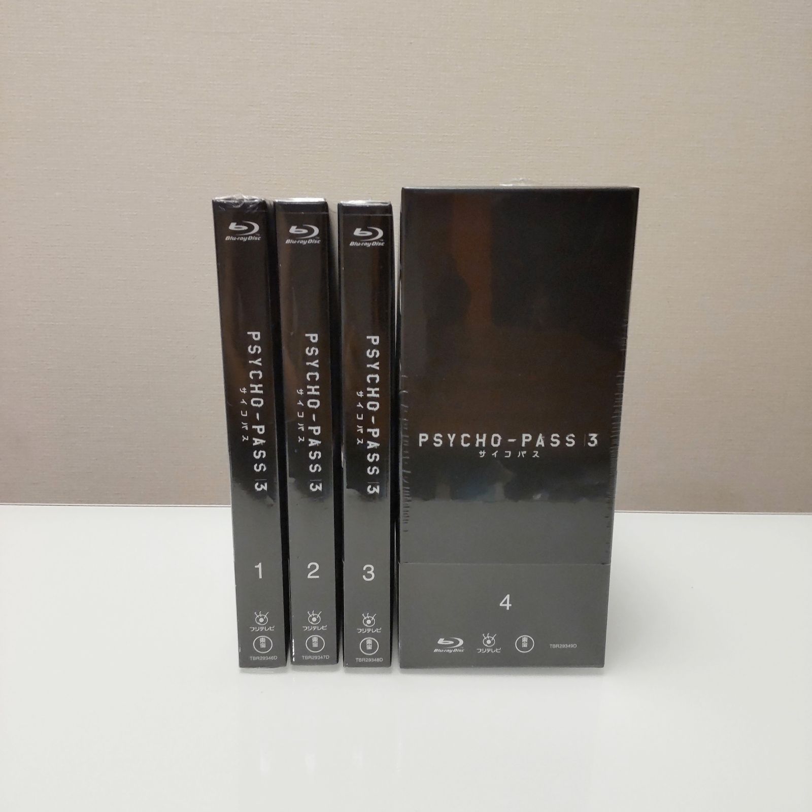 PSYCHO-PASS サイコパス 3 初回生産限定版 Blu-ray Vol.1-4 全4