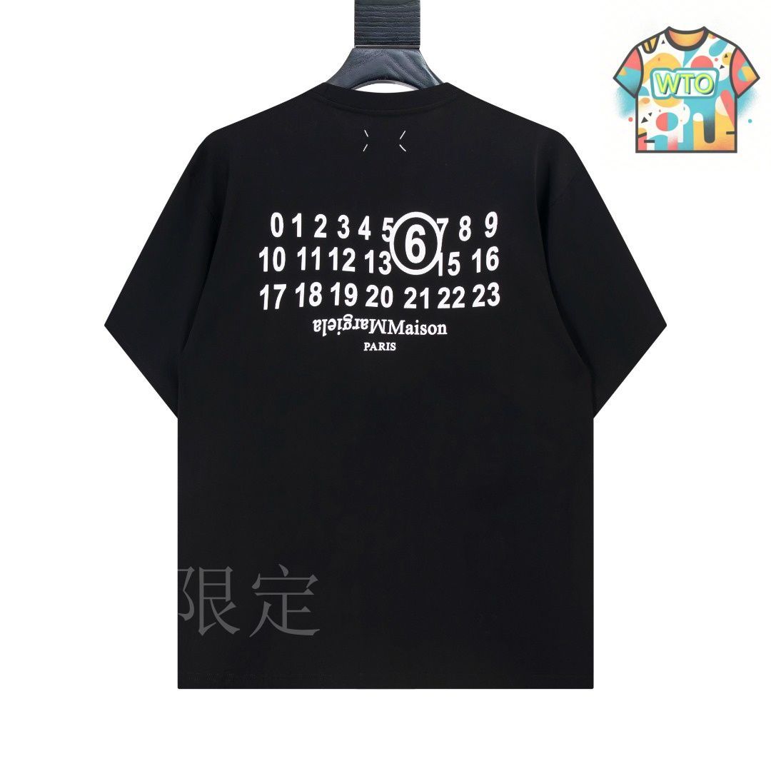 今日特価】Maison Margiela ハイクオリティー数字プリント T