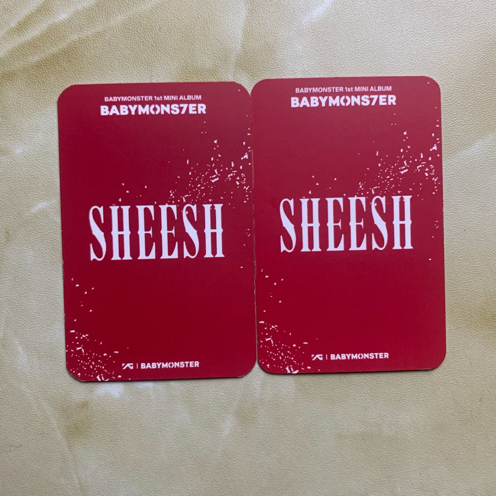 匿名配送】BABYMONSTER ベビモン SHEESH サノク アサ の 事前収録 