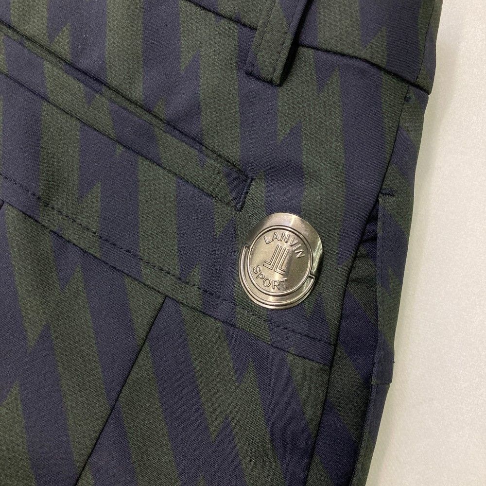サイズ：40 LANVIN SPORT ランバン スポール ; プリーツスカート 総柄 カーキ系 [240101443394] ゴルフウェア レディース ストスト サイズ：40 LANVIN SPORT ランバン スポール ; プリーツスカート