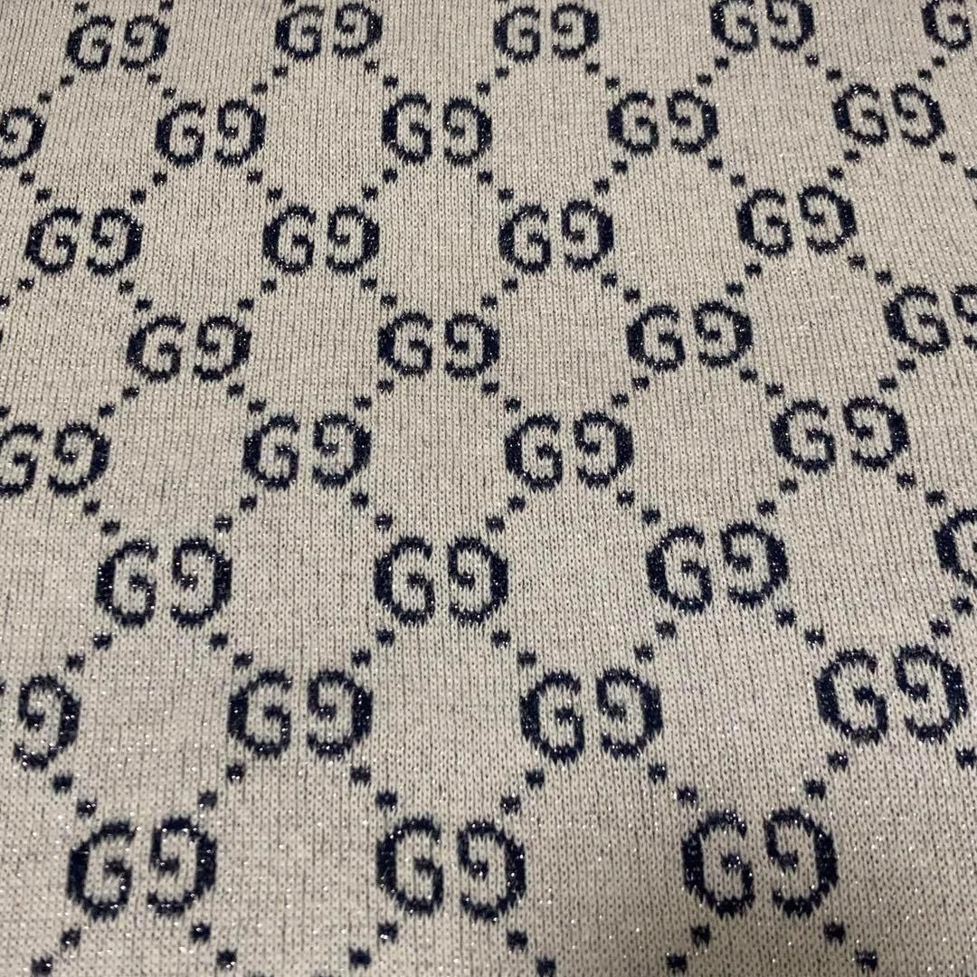 極美品】GUCCI 半袖ニット GGラメ ジャカード 定価16万 - メルカリ