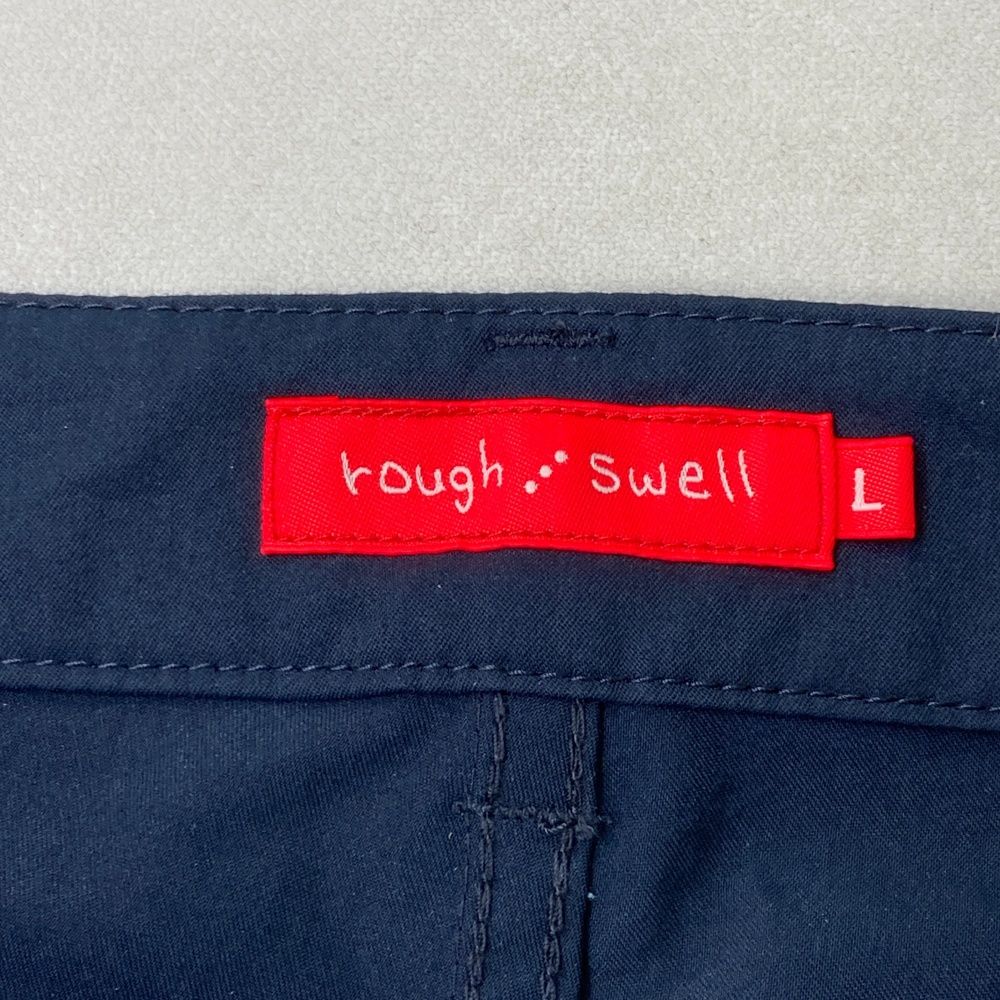サイズ：L ROUGH&amp;SWELL ラフアンドスウェル  ロングパンツ  ネイビー系 [240101476577] ゴルフウェア レディース ストスト ROUGH&SWELL ラフアンドスウェル ロングパンツ ネイビー系