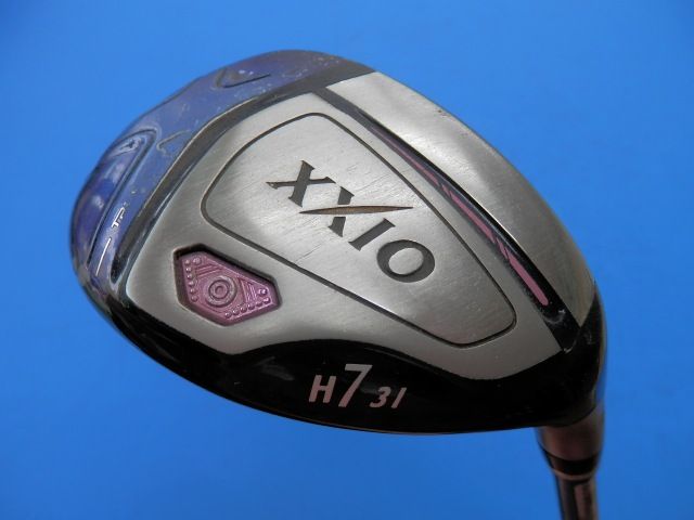 レディli 即決 V46 ダンロップ 十代目 ゼクシオ ユーティリティ 2018 ブルー MP1000L L H7 31度 4058