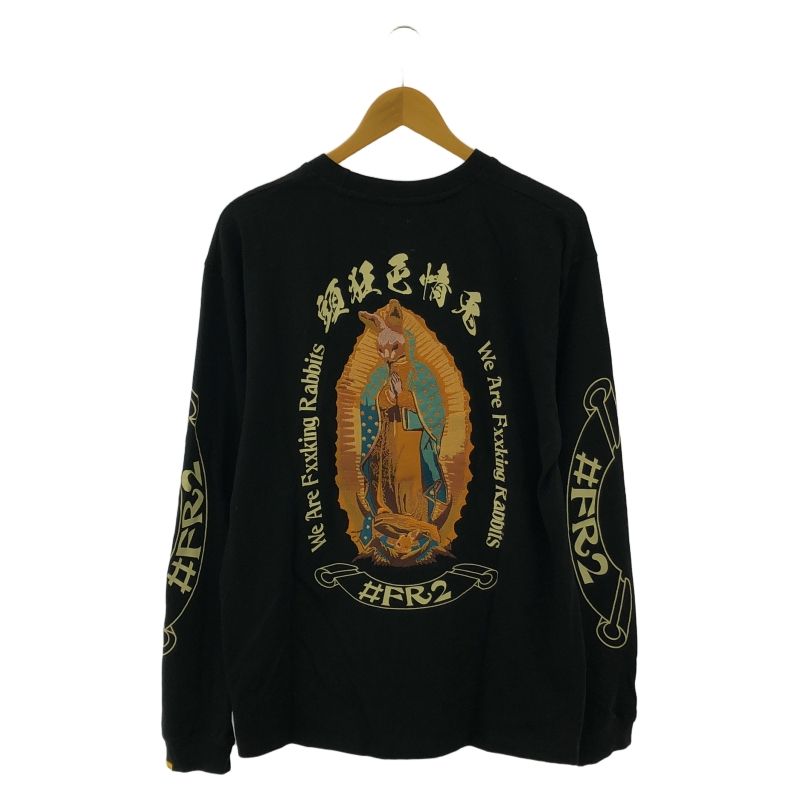 古着】FR2 兎マリア刺繍ロンT 黒 size:L