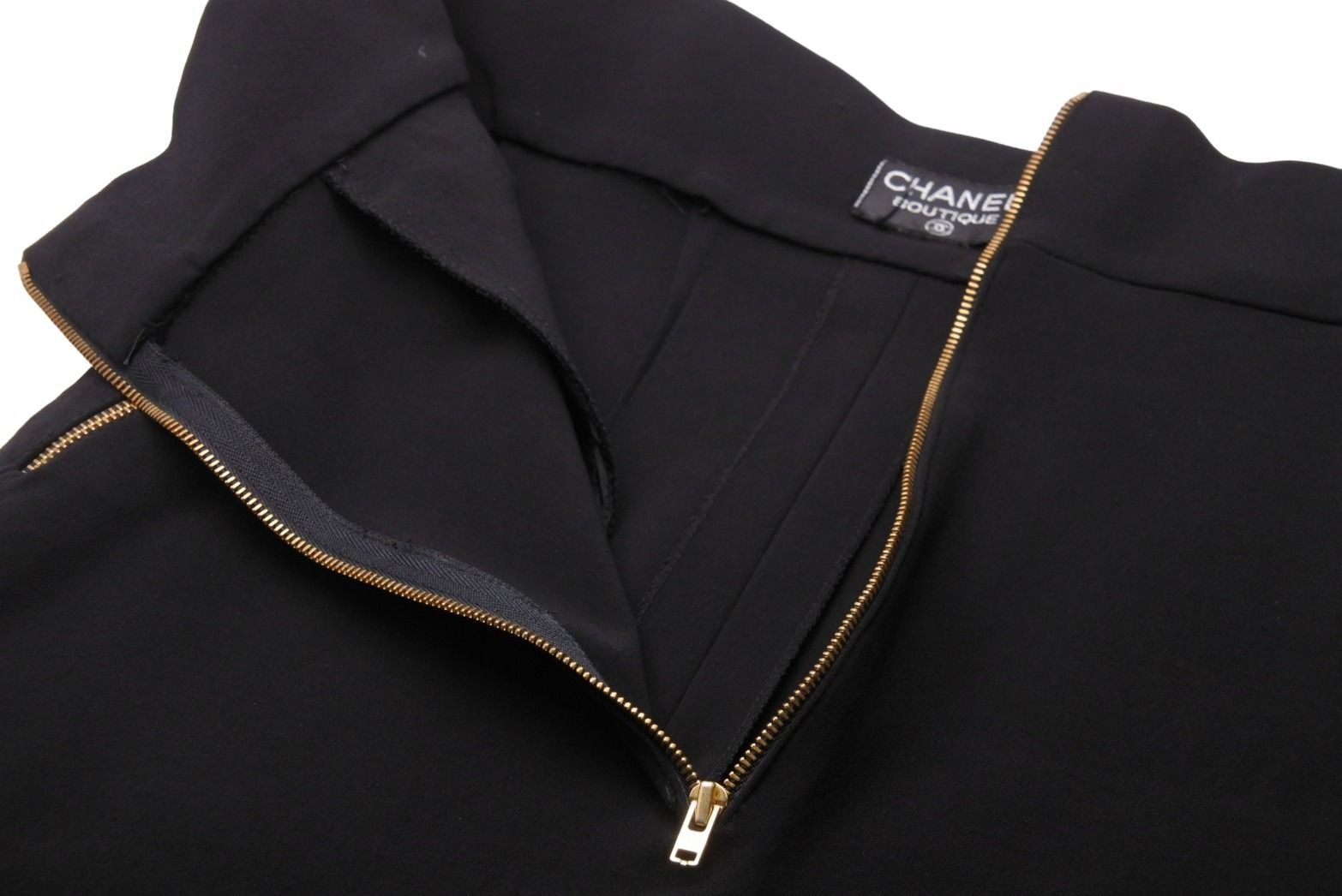 CHANEL vintage シャネル ヴィンテージ タイトスカート ブラック 