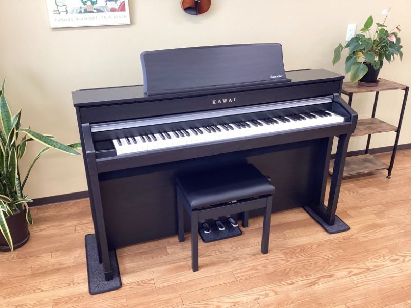 メンテナンス＆クリーニング済み カワイ CA9800GP モダンブラック 2017年製 電子ピアノ 88鍵盤 木製鍵盤 千葉 東京 神奈川 埼玉 愛知 電子ピアノ専門店の配送設置込