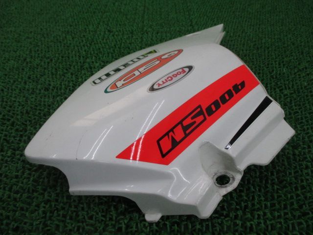 DR-Z400SM サイドカバー 左 白 29F10 スズキ 純正 中古 バイク 部品