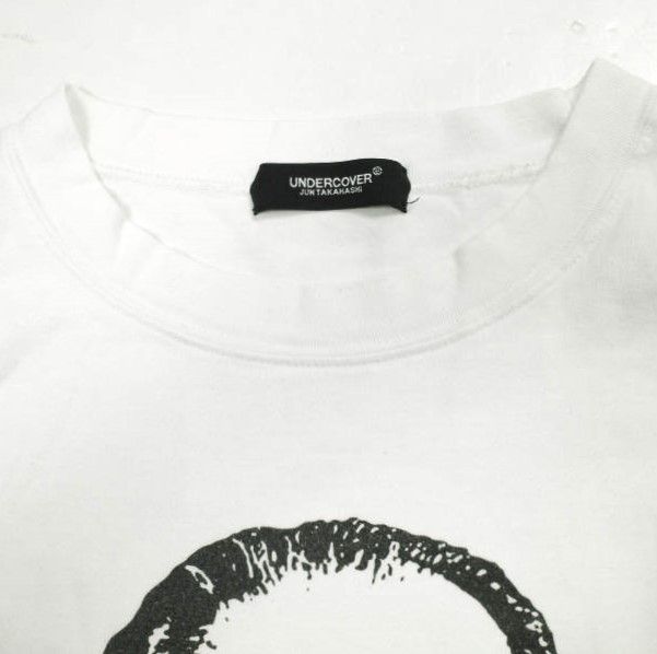 人気SALE，正規品 UNDERCOVER アンダーカバー 23SS 日本製 TEE FACE HUMANISM グラフィックプリントTシャツ UC1C4806-5 5 WHITE トップス g023283