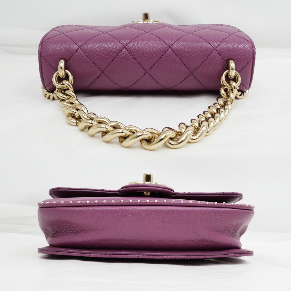 【24P限定★上品パープル】CHANEL シャネル ショルダーバッグ 24P限定☆上品パープル】CHANEL シャネル ショルダーバッグ 楽天