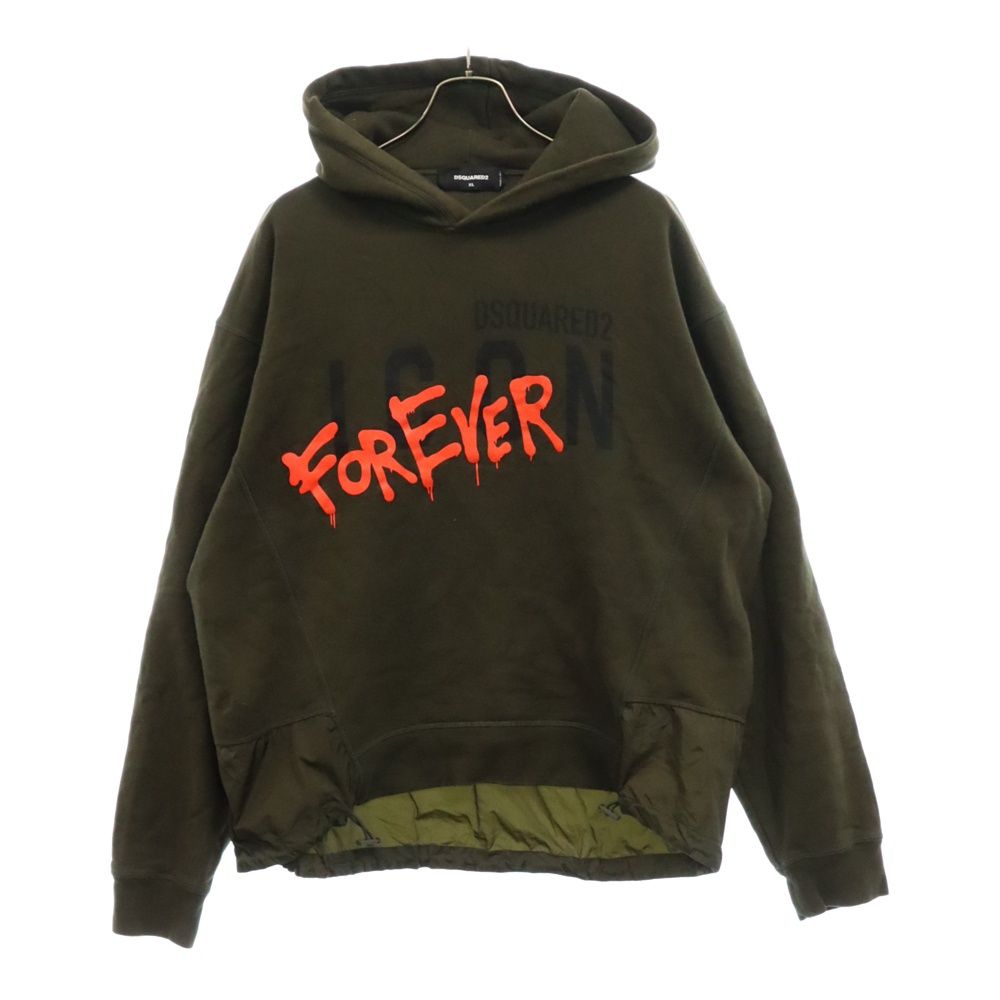 DSQUARED2 (ディースクエアード) 22SS ICON FOREVER Hoodie アイコン 