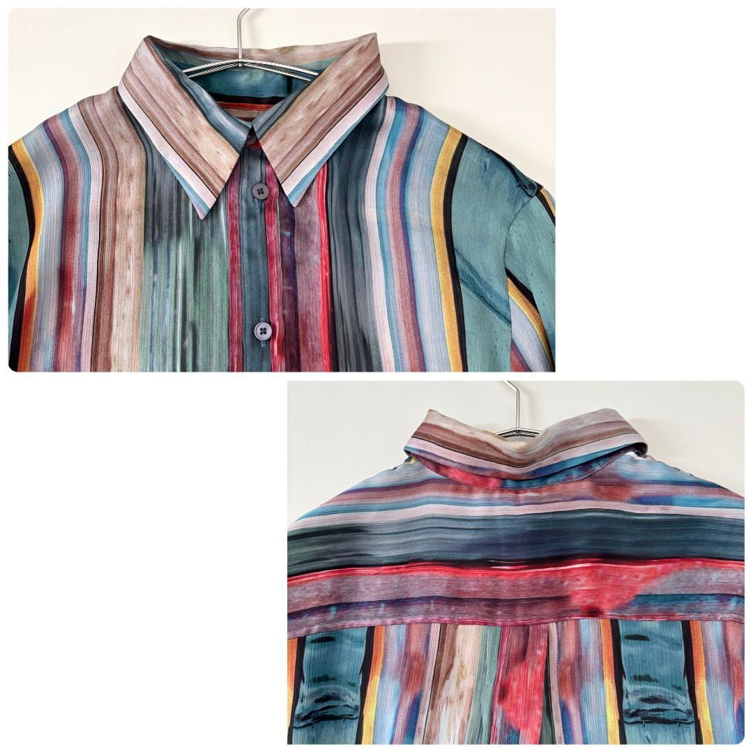 水彩風マルチストライプ 近年